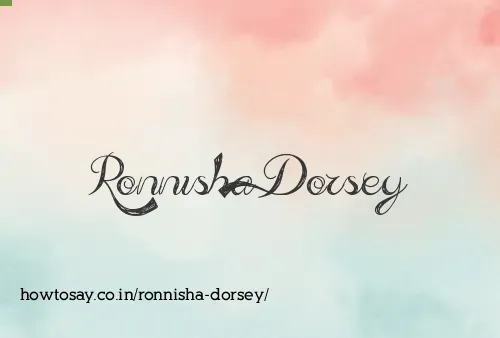 Ronnisha Dorsey
