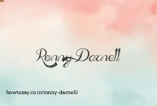 Ronny Darnell
