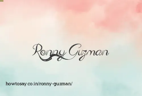 Ronny Guzman
