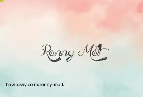 Ronny Mott