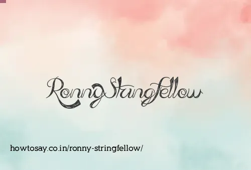 Ronny Stringfellow