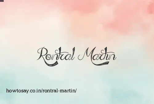 Rontral Martin