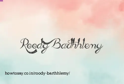 Roody Barthhlemy