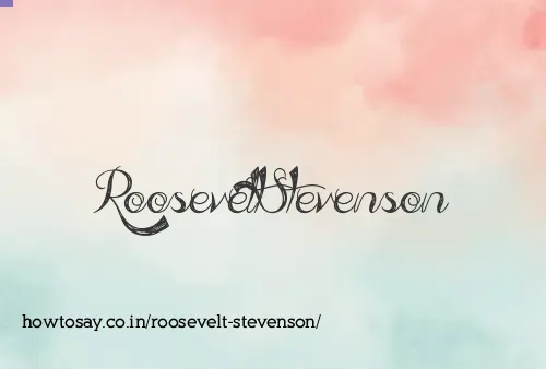 Roosevelt Stevenson
