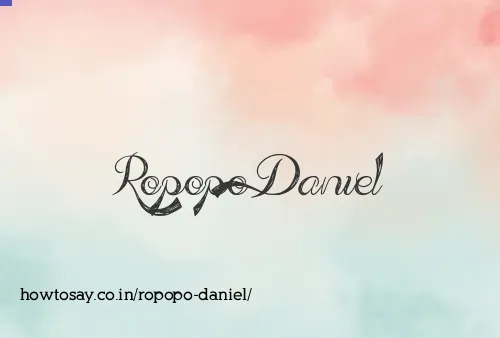 Ropopo Daniel