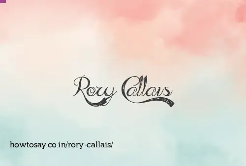Rory Callais