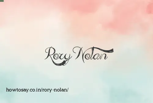 Rory Nolan