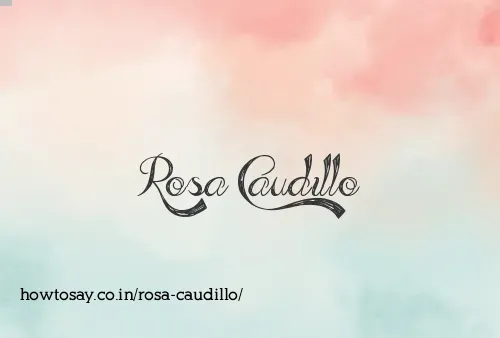 Rosa Caudillo
