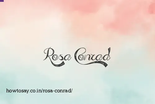 Rosa Conrad
