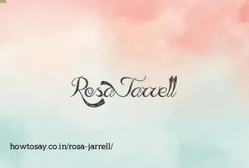 Rosa Jarrell