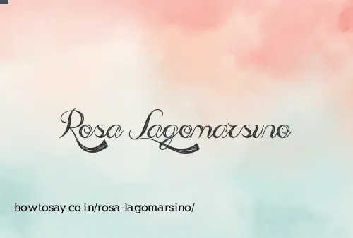 Rosa Lagomarsino
