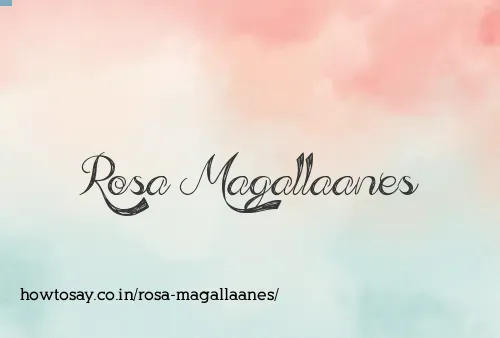 Rosa Magallaanes