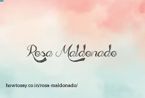 Rosa Maldonado