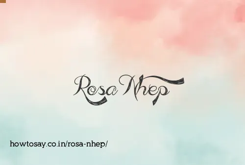 Rosa Nhep