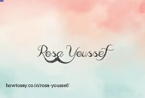 Rosa Youssef