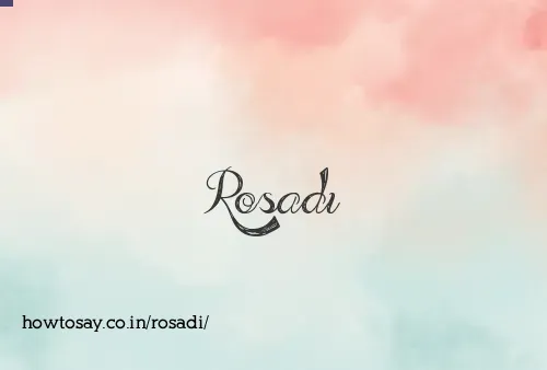 Rosadi