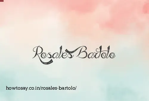 Rosales Bartolo