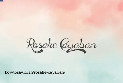 Rosalie Cayaban