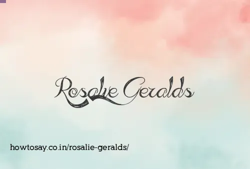 Rosalie Geralds
