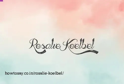 Rosalie Koelbel