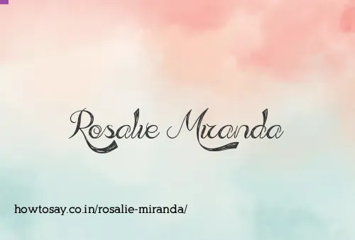 Rosalie Miranda