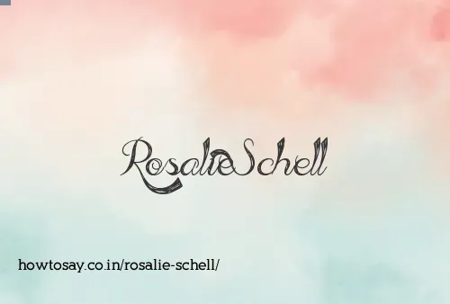 Rosalie Schell