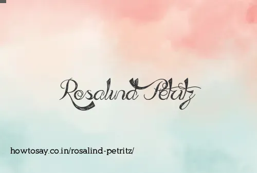 Rosalind Petritz