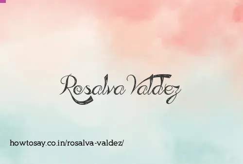 Rosalva Valdez