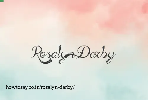 Rosalyn Darby