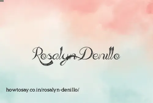 Rosalyn Denillo