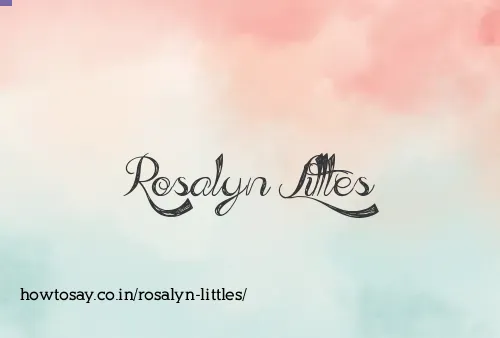 Rosalyn Littles