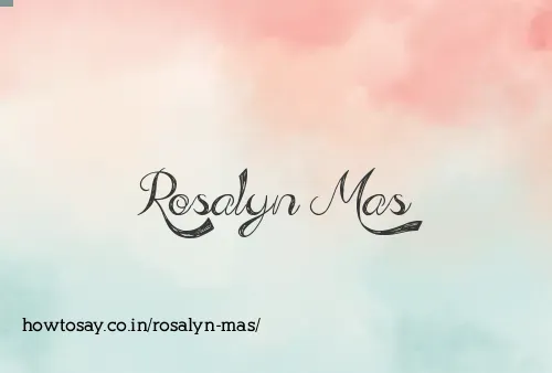 Rosalyn Mas