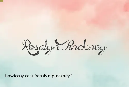 Rosalyn Pinckney