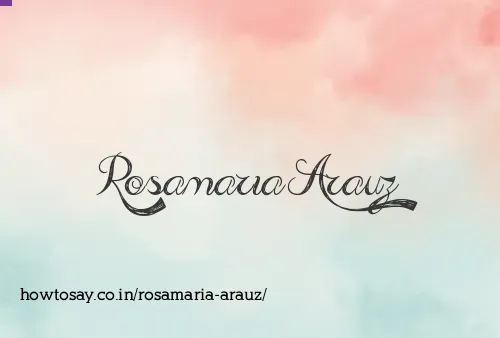 Rosamaria Arauz