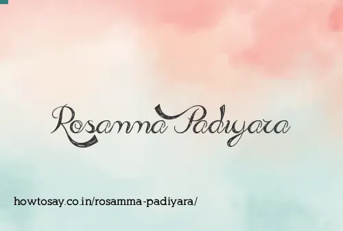 Rosamma Padiyara