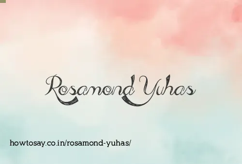 Rosamond Yuhas