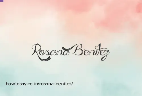 Rosana Benitez
