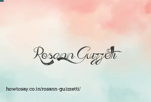 Rosann Guizzetti