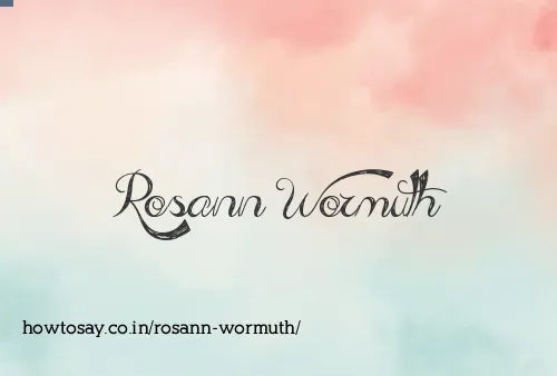 Rosann Wormuth