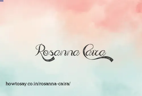 Rosanna Caira
