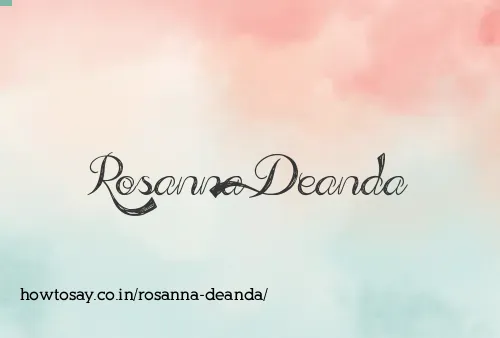 Rosanna Deanda