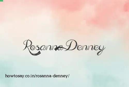 Rosanna Denney