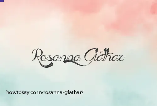Rosanna Glathar