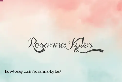 Rosanna Kyles