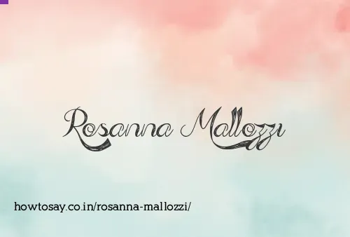 Rosanna Mallozzi