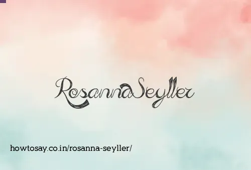 Rosanna Seyller