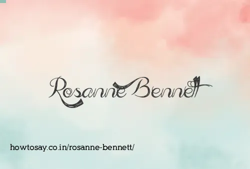 Rosanne Bennett