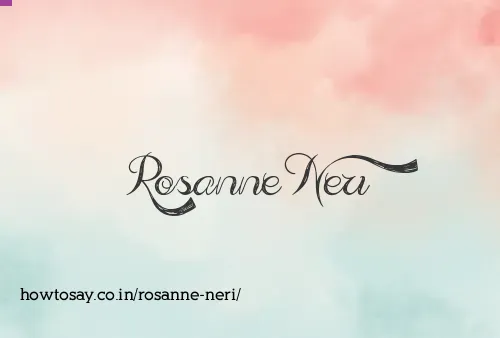 Rosanne Neri