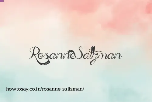 Rosanne Saltzman