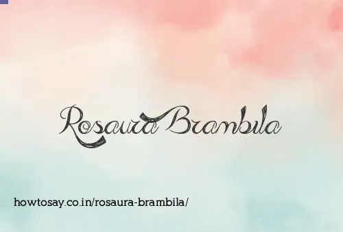 Rosaura Brambila